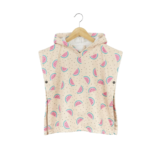 After Teenie Poncho Watermelon