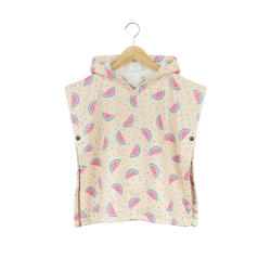 After Teenie Poncho Watermelon