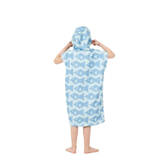 After Baby Poncho Square Fish