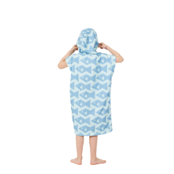 After Baby Poncho Square Fish