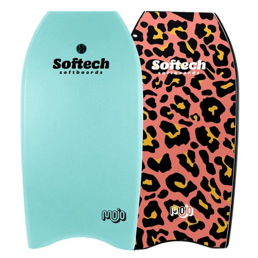 Softech Mojo Bodyboard 42" Seafoam Leopard