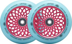 Root Lotus 110mm Scooter Rollen Pink/Isotope