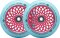 Root Lotus 110mm Scooter Rollen Pink/Isotope