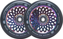 Root Lotus 110mm Scooter Rollen Rocket Fuel/Black