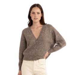 Rhythm Quinn Knit Cardigan Oatmeal