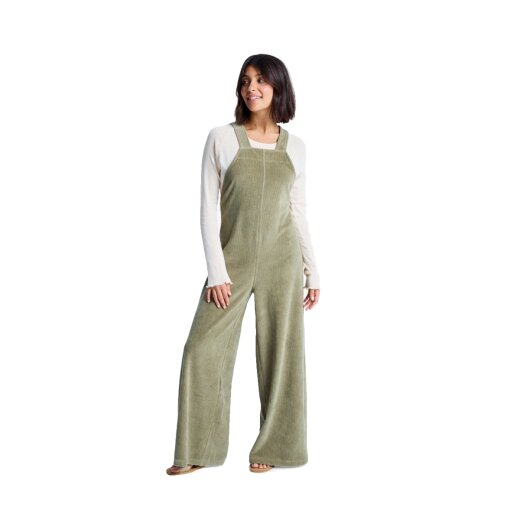 Roxy Best Daze Onesie Oil Green Latzhose Cord