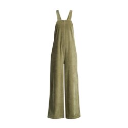 Roxy Best Daze Onesie Oil Green Latzhose Cord