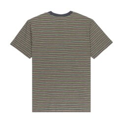 Quiksilver Onyx SS Striped tee Fallen Rock Onyx