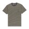 Quiksilver Onyx SS Striped tee Fallen Rock Onyx