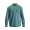 Quiksilver Mohab Washed Twill LS Shirt Trekking Green