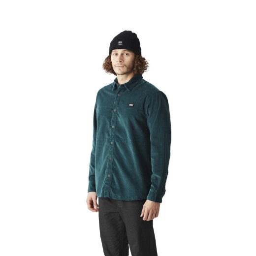 Picture Organic Clothing Graftons Shirt Hemd Deep Water