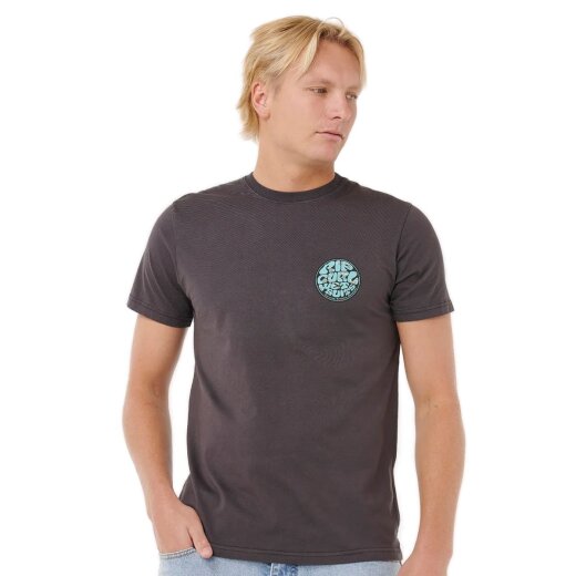 Rip Curl Wettie Passage Icon Tee Phantom L