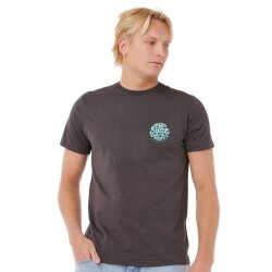 Rip Curl Wettie Passage Icon Tee Phantom L