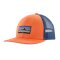 Patagonia Kids Trucker Hat P-6 Logo Orange Peel