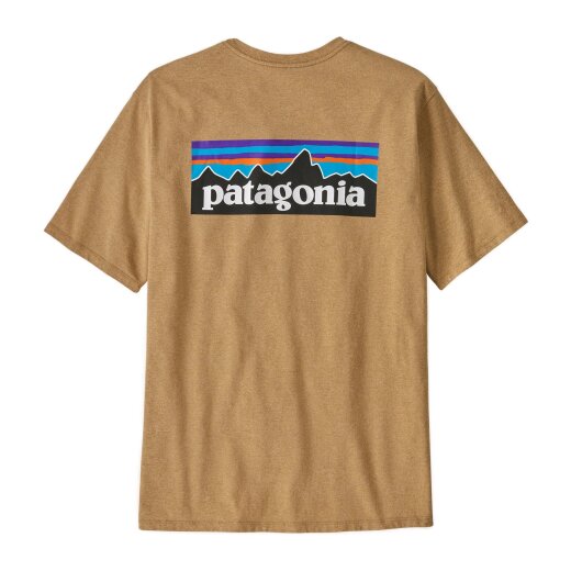 Patagonia Ms P-6 Logo Responsible Tee Talon Gold