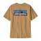 Patagonia Ms P-6 Logo Responsible Tee Talon Gold