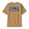Patagonia Ms P-6 Logo Responsible Tee Talon Gold XL