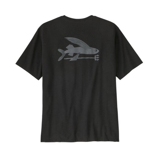 Patagonia Ms Flying Fish Responsible Tee Ink Black