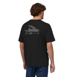 Patagonia Ms Flying Fish Responsible Tee Ink Black