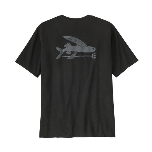 Patagonia Ms Flying Fish Responsible Tee Ink Black XL
