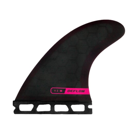 Deflow Thruster Fin Set V.2 Allround One Tab Fuchsia L