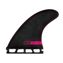 Deflow Thruster Fin Set V.2 Allround One Tab Fuchsia L