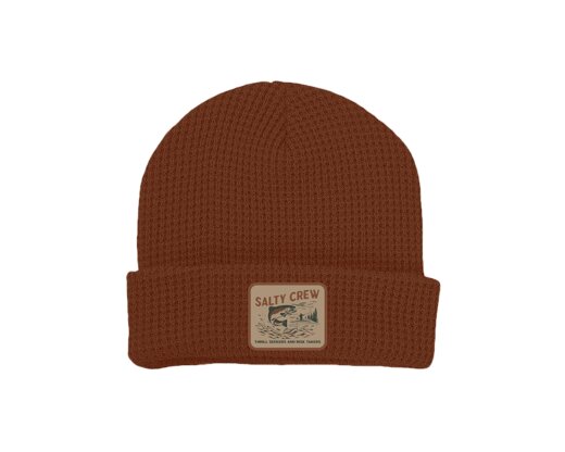 Salty Crew Coastal Beanie Friar Brown