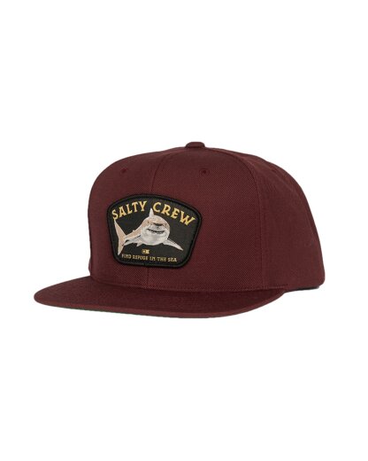Salty Crew Lurking 6 Panel Burgundy