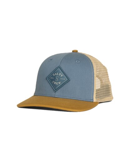 Salty Crew Sealine Retro Trucker Cap Boys Pilot Blue