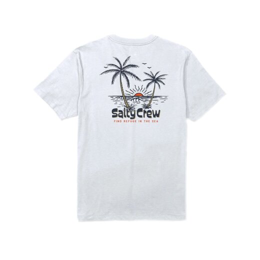 Salty Crew Viewpoint SS Tee White