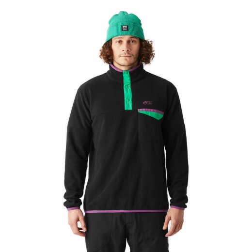 Picture Organic Clothing Arcca 1/4 Fleece Pullover Black 