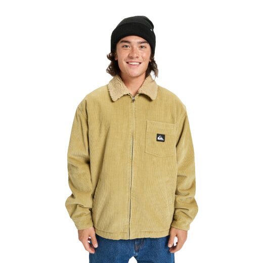 Quiksilver DNA Sherpa Harrington Jacket Sponge