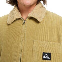 Quiksilver DNA Sherpa Harrington Jacket Sponge