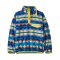 Patagonia Ks Lightweight Synchilla Snap-T Fleece Pullover Diamond Stripe Uplift Blue