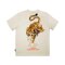 The Dudes Tiger Bear Classic Premium T-Shirt Almond Milk