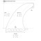 ROAM Surfboard Single Fin 8.5 Delpero Pro US Box