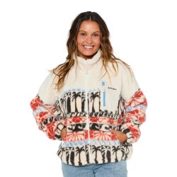 Rip Curl Oceanic Zip Fleece Beige