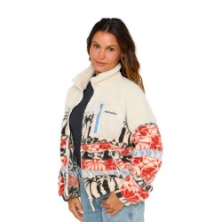 Rip Curl Oceanic Zip Fleece Beige