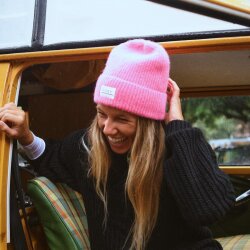Roxy Beanie Wind Effect Pink Cosmos