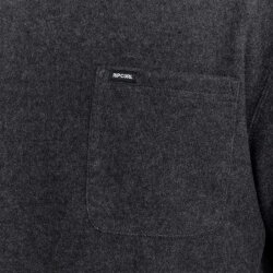 Rip Curl Men Grid Crew Pullover Black Marle L