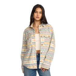 Billabong Forge Fleece Flanell Hemdjacke Whitecap