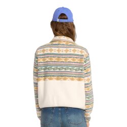 Billabong Rock Jetty Mock Neck Zip Fleece Jacke Whitecap
