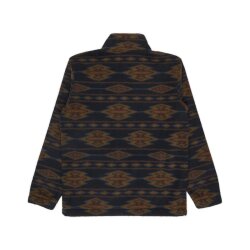 Billabong Boundary Mock Neck Fleece Pullover Black1