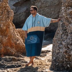Wave Hawaii Poncho Airlite Poncho Pukalini XXL