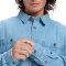 Quiksilver Bozeman Denim LS Shirt Flint Stone