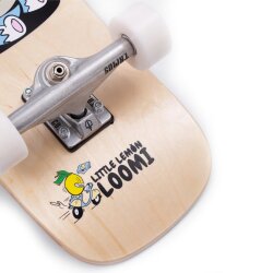Little Lemon Loomi Corkgrip Kids Skateboard Cruiser Pizza Cat 24.75"