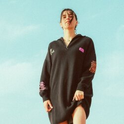 Oxbow Souane Pullover Kleid Noir