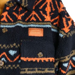 Oxbow Homey Sherpa Fleece Hemd Jacke Noir