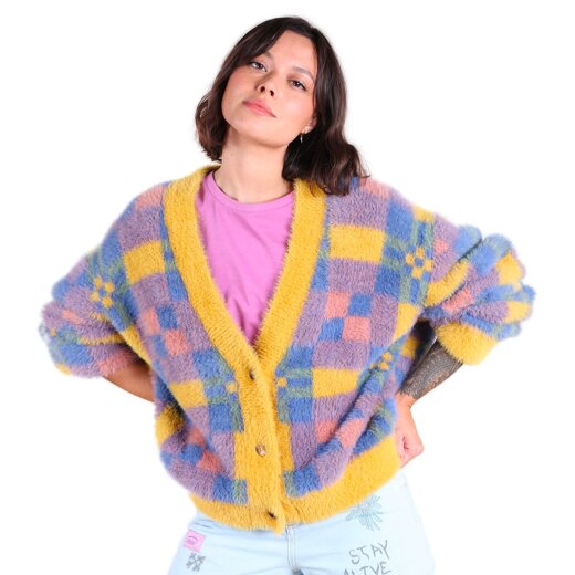 Oxbow Tile Cardigan Multicolor