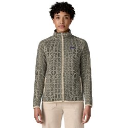 Patagonia W´s Better Sweater Hoody Stormy Scales Natural